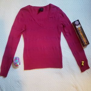 Fuchsia Glittery Sweater